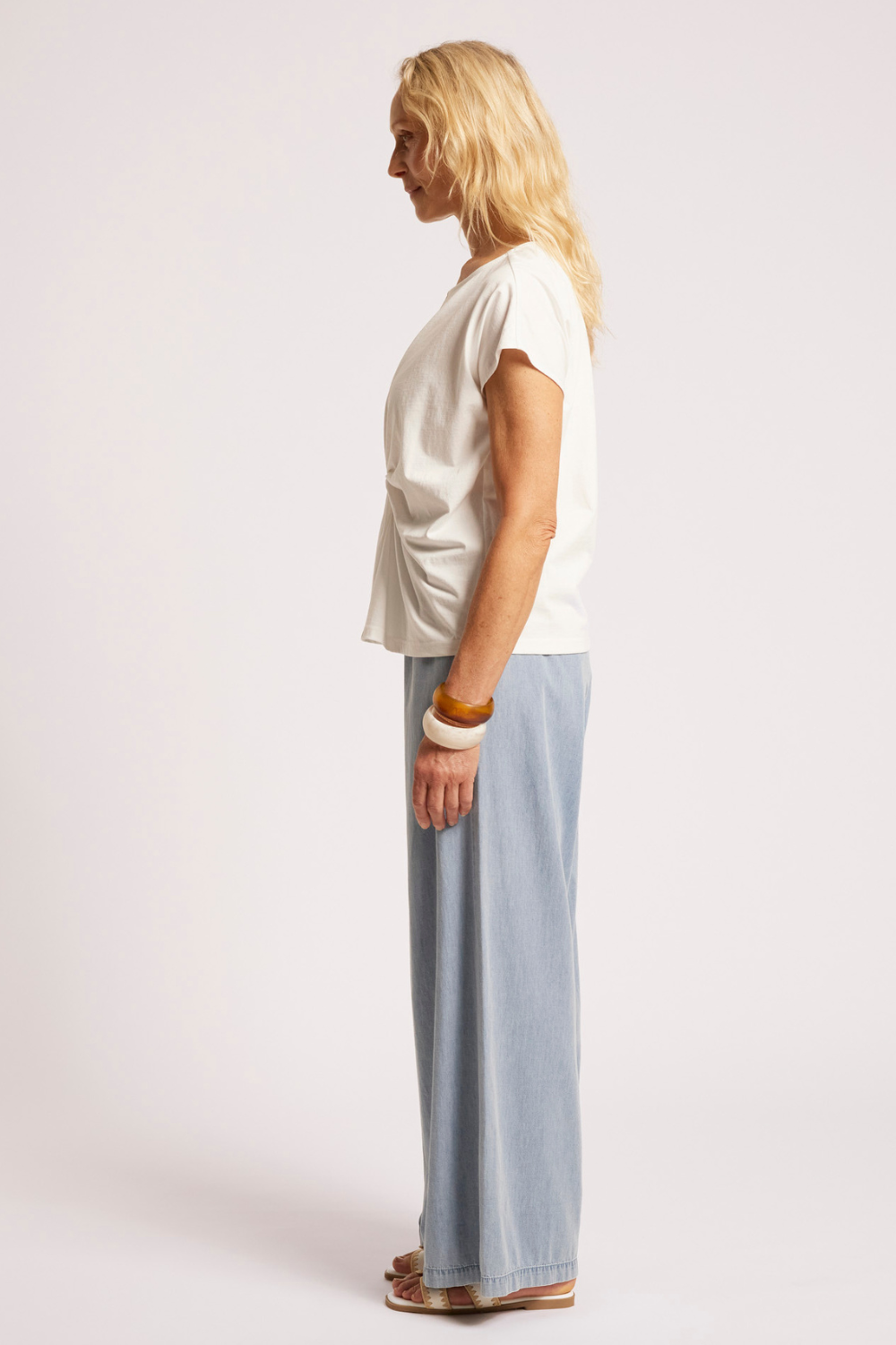 Casa Twist Tshirt | White