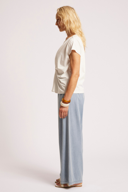 Casa Twist Tshirt | White