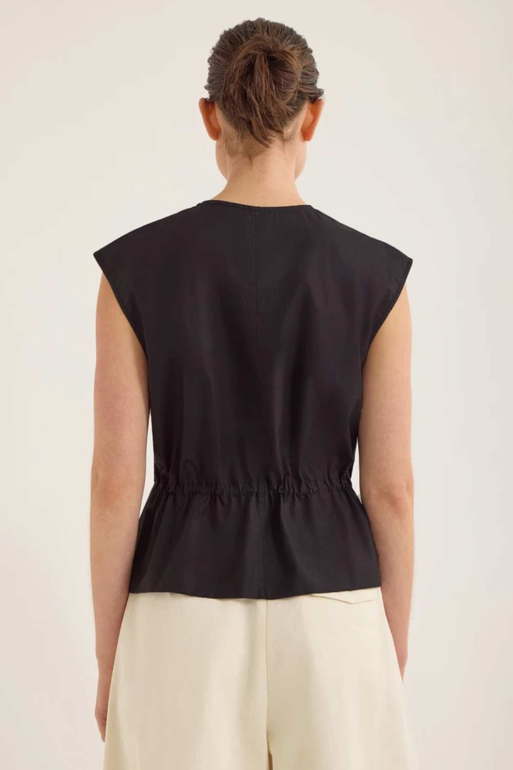 Bonne Crushed Cotton Top | Inkwell