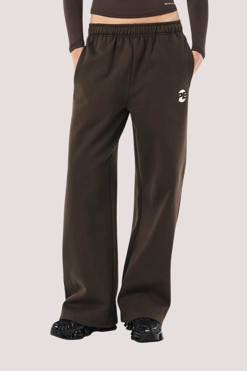 Voltage Straight Leg Trackpant | Coffee