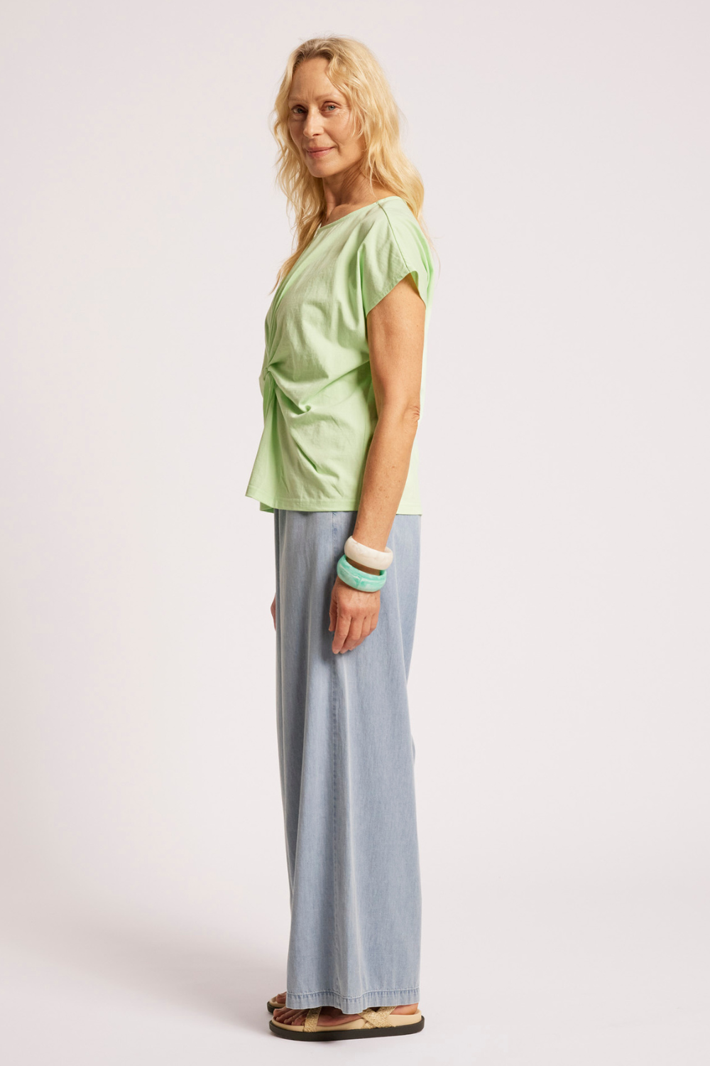 Casa Twist Tshirt | Mint