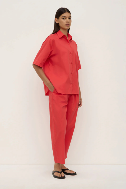 Joni Short Sleeve Shirt | Chilli