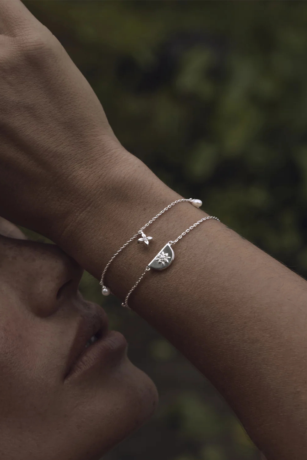 Sterling Silver Lotus of Hope Bracelet