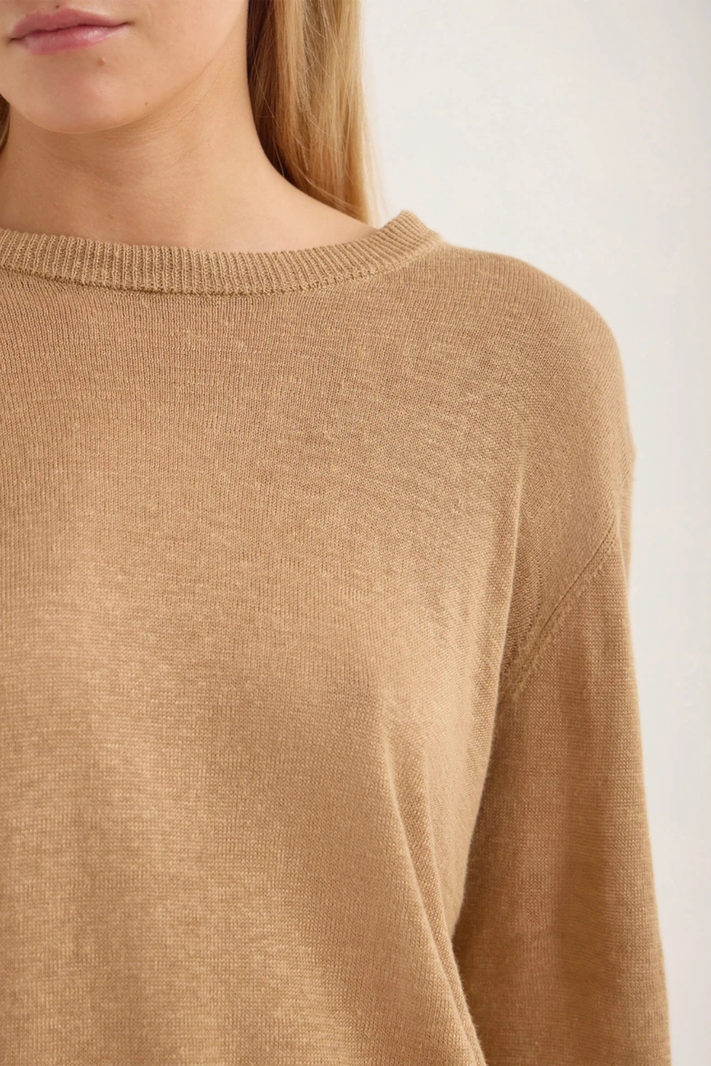 Orlon Linen Sweater | Cafe