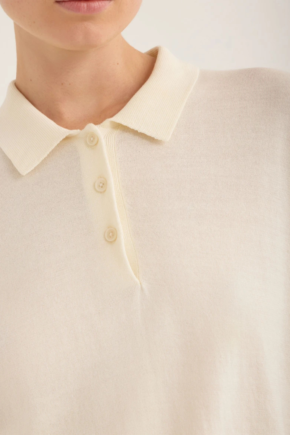 Gulf Fine Cotton Polo | Ante White