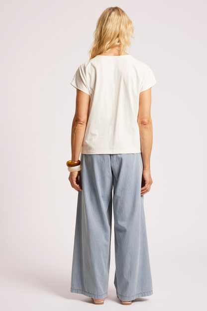 Casa Twist Tshirt | White