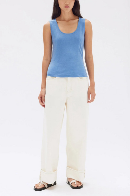 Penelope Jersey Tank | Bahama