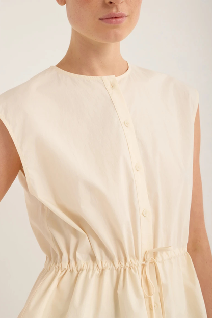 Bonne Crushed Cotton Top | Berg