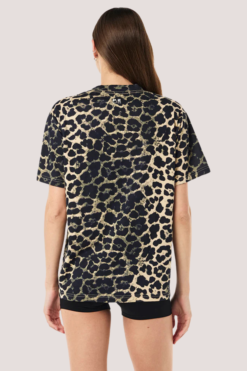 Heritage Tee | Leopard Print
