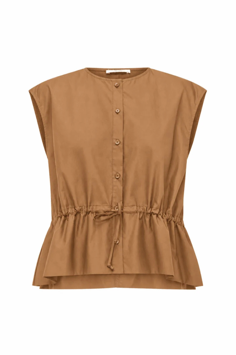 Bonne Crushed Cotton Top | Saffa