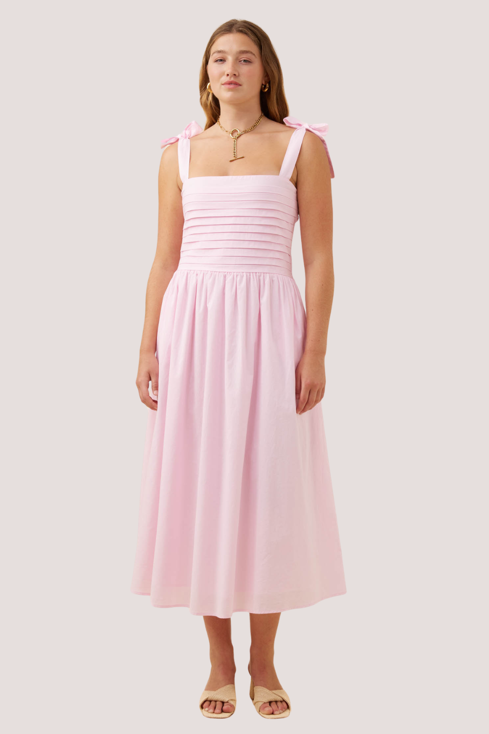 Rosa Tank Dress | Light Pink