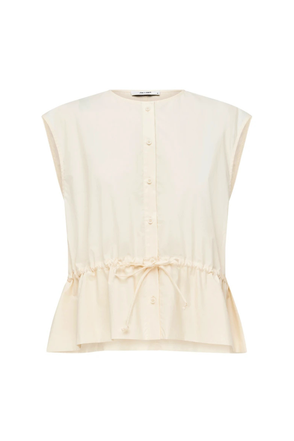Bonne Crushed Cotton Top | Berg