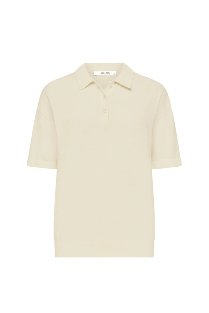 Gulf Fine Cotton Polo | Ante White