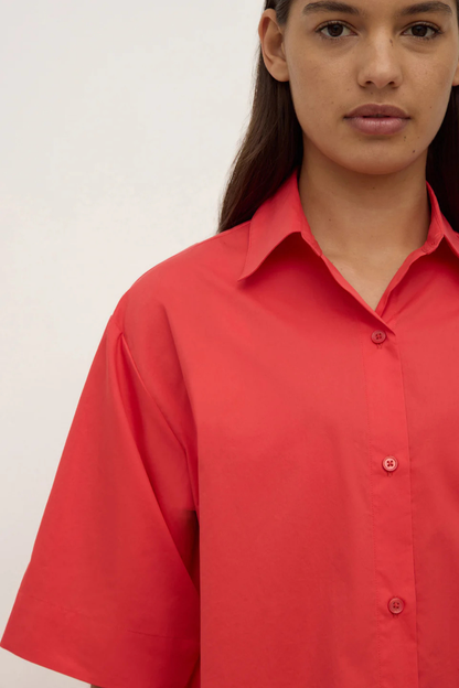 Joni Short Sleeve Shirt | Chilli