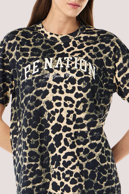 Heritage Tee | Leopard Print