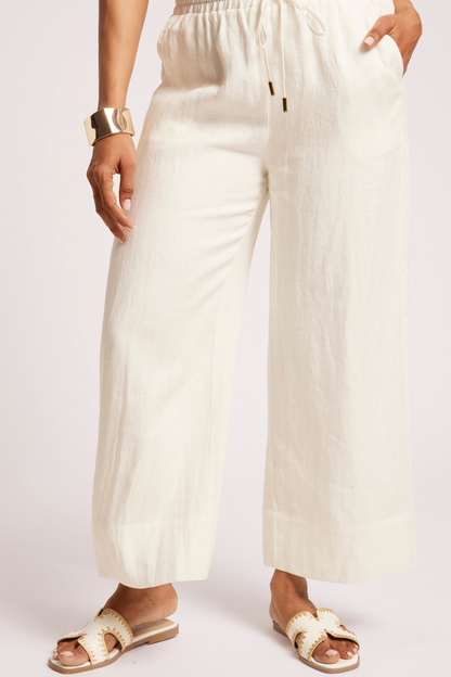 Cove Relaxed Pant | White