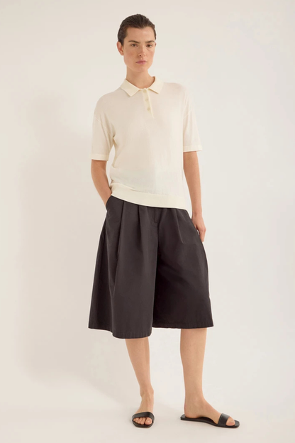 Gulf Fine Cotton Polo | Ante White