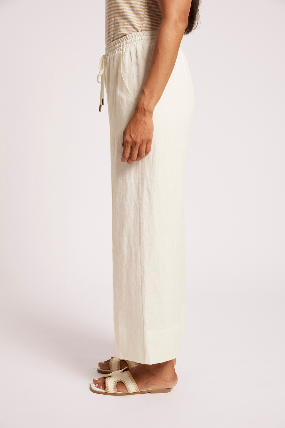 Cove Relaxed Pant | White