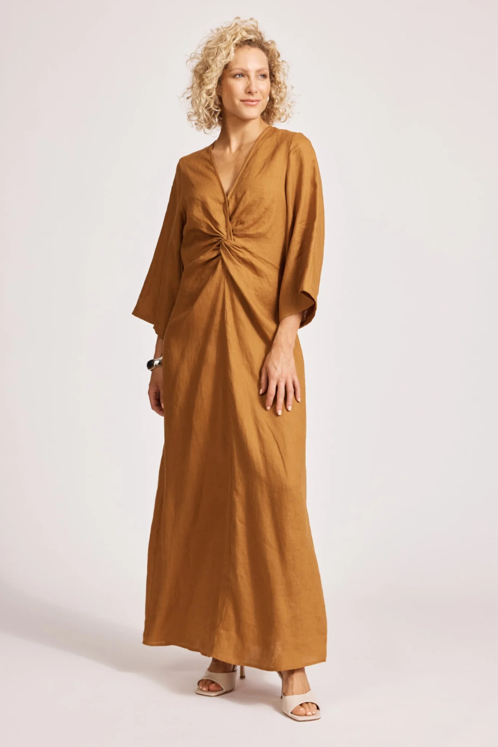 Miramar Twist Maxi Dress | Caramel