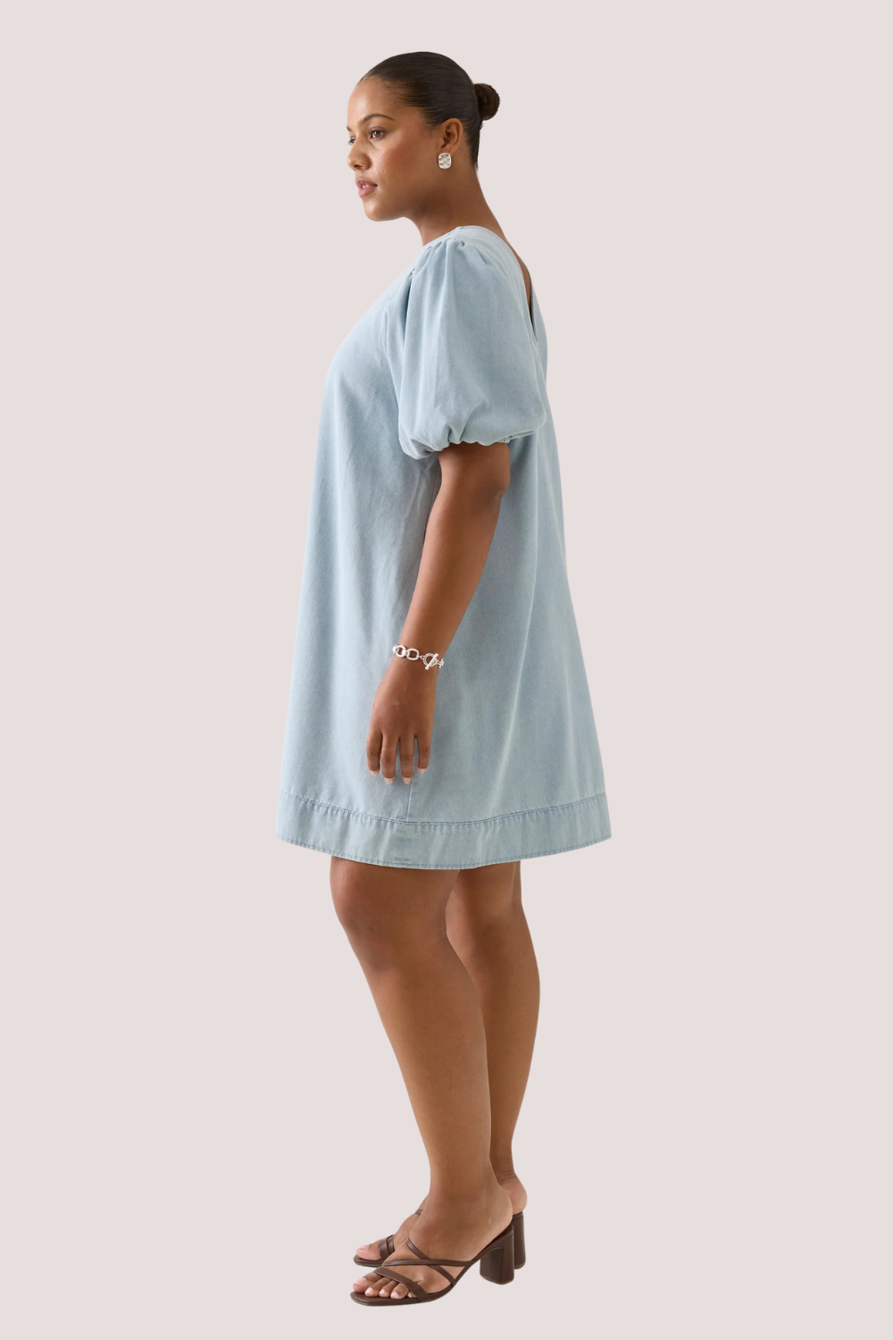 Sofie Denim Dress | Sky