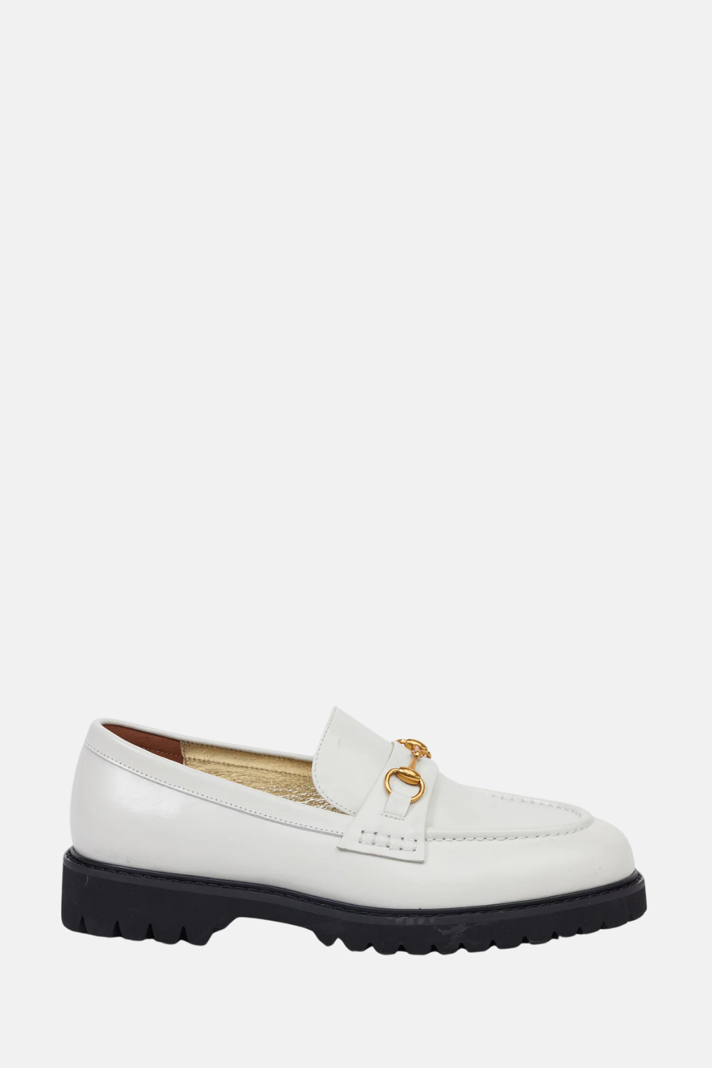 Shandre Loafer | Stone Hi-Shine