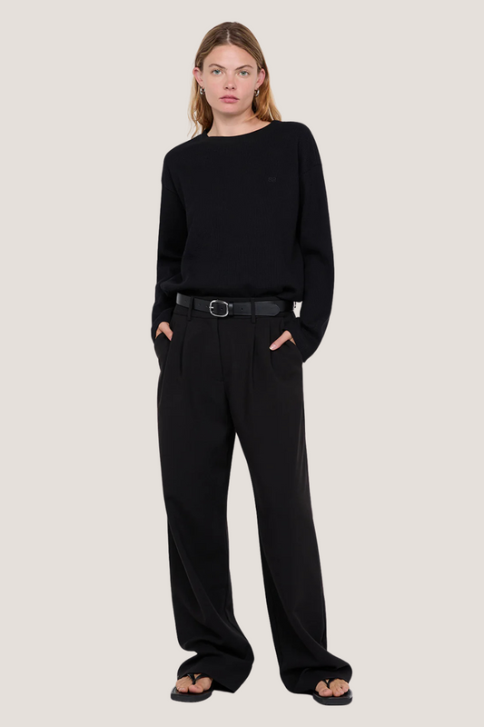 Silo L/S Top | Black/Black