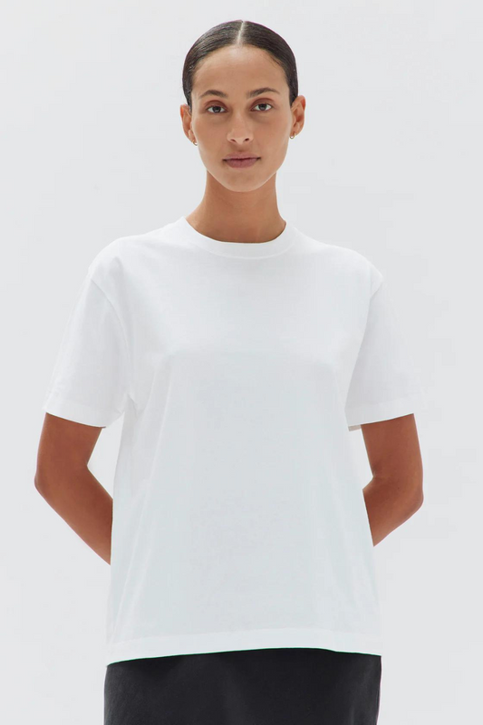 Organic Base Tee | White