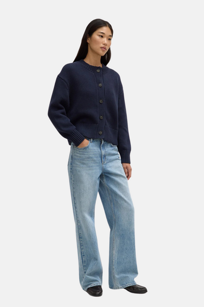 Ava Knit Cardigan | Ink
