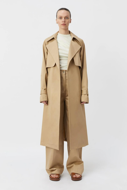 Mika Trench Coat | Fawn