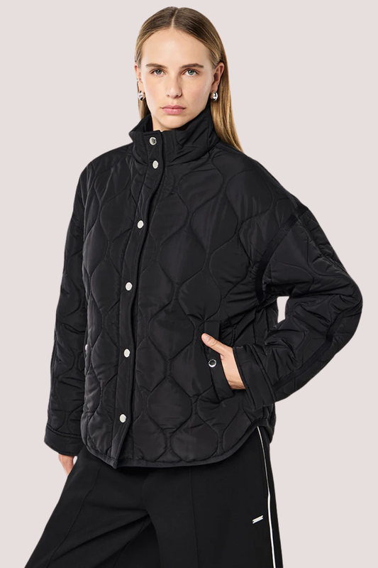 Surge Quilt Jacket | Black