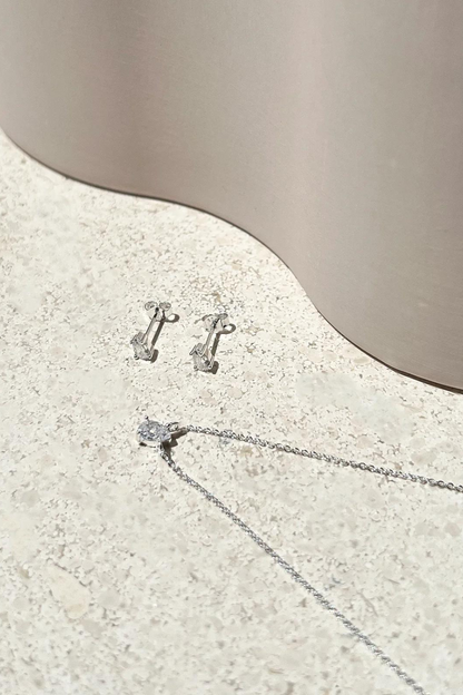 Valentine Necklace | Silver