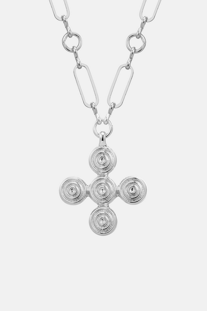 Spirale Pendant Necklace | Silver
