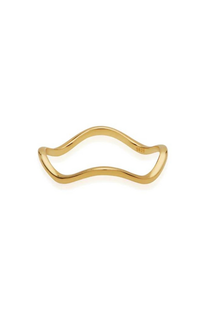 Vera Wave Ring | Gold