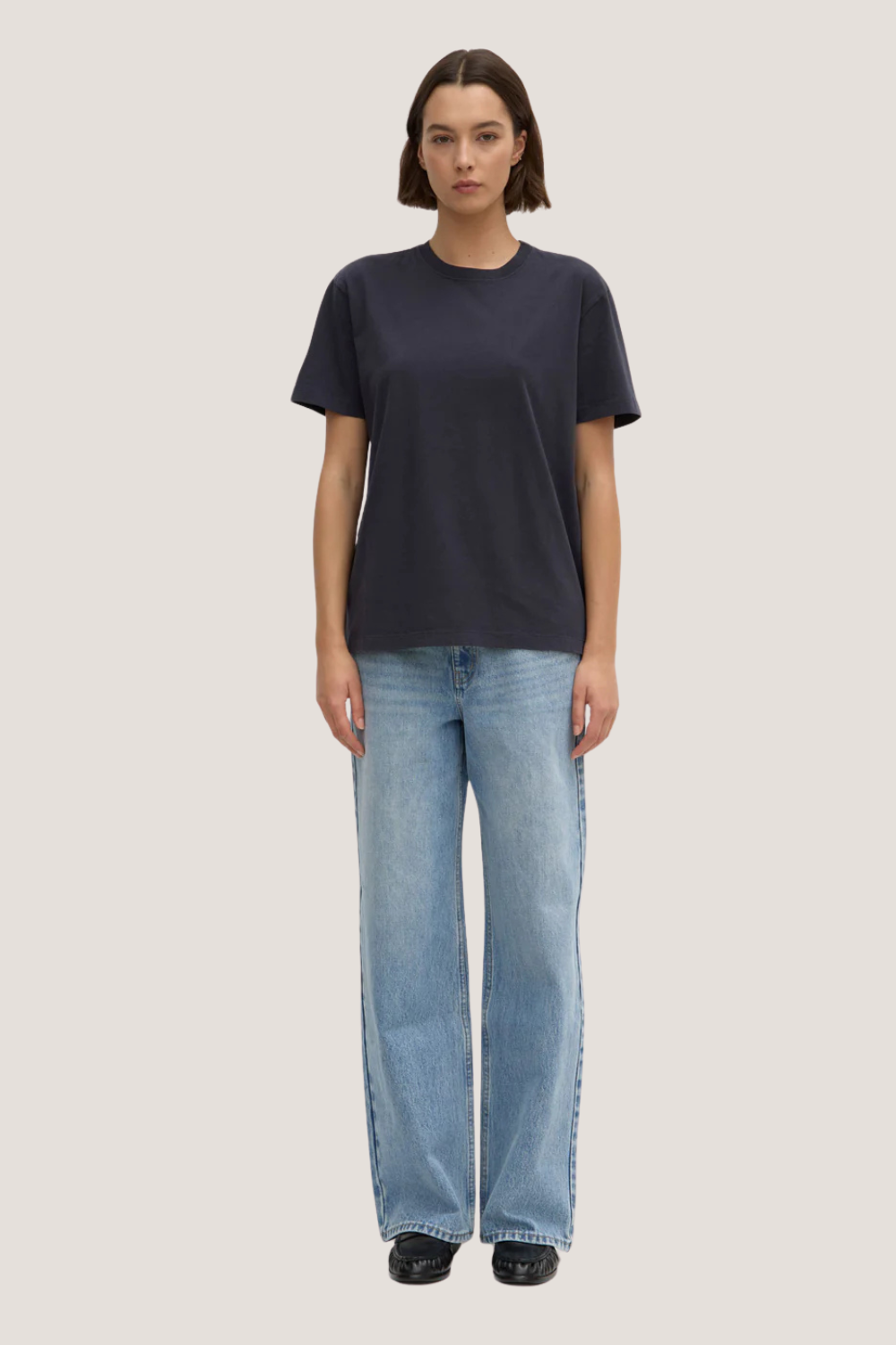 Organic Base Tee | True Navy