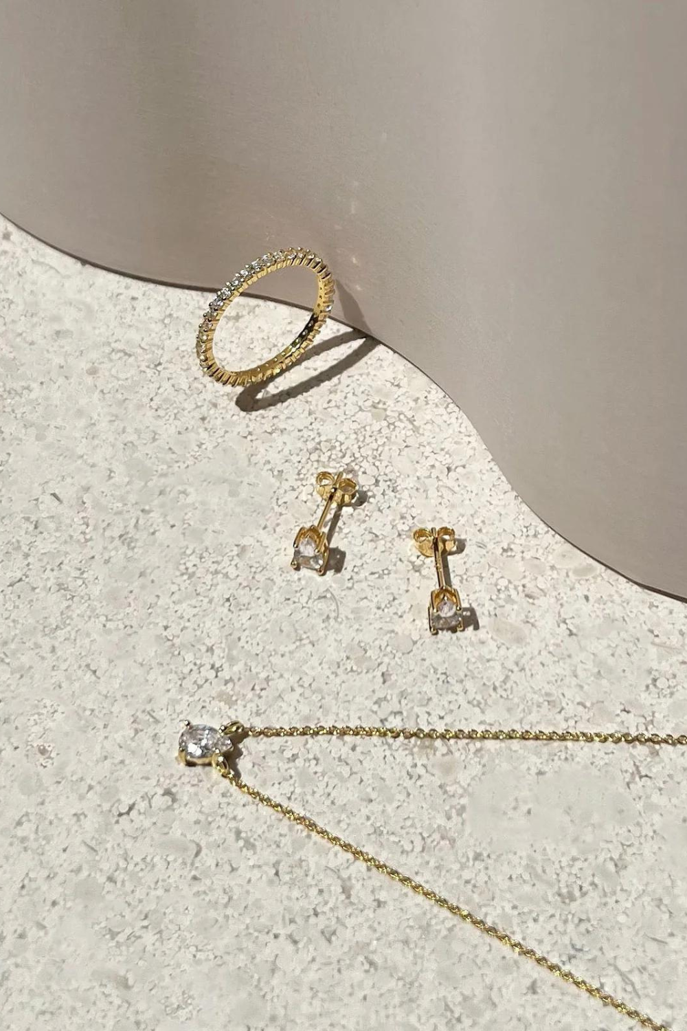 Valentine Necklace | Gold