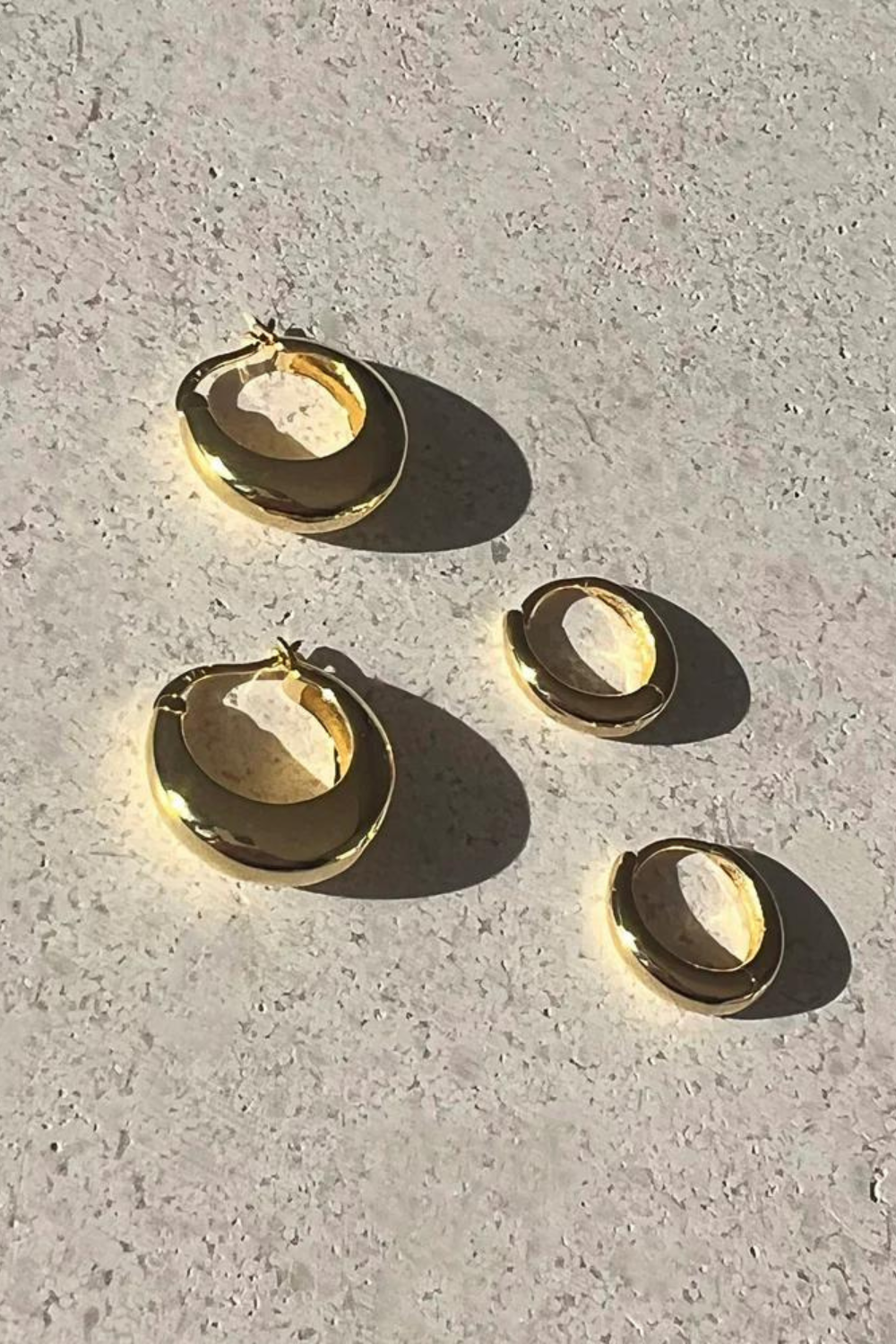 Positano Hoops Gold