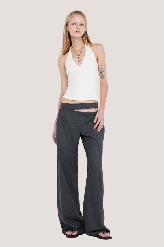 Ione Halter Top | Ivory