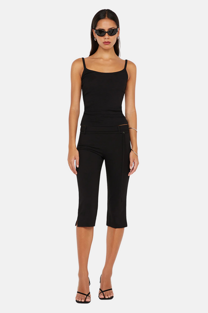 Kody Rib Tank | Black