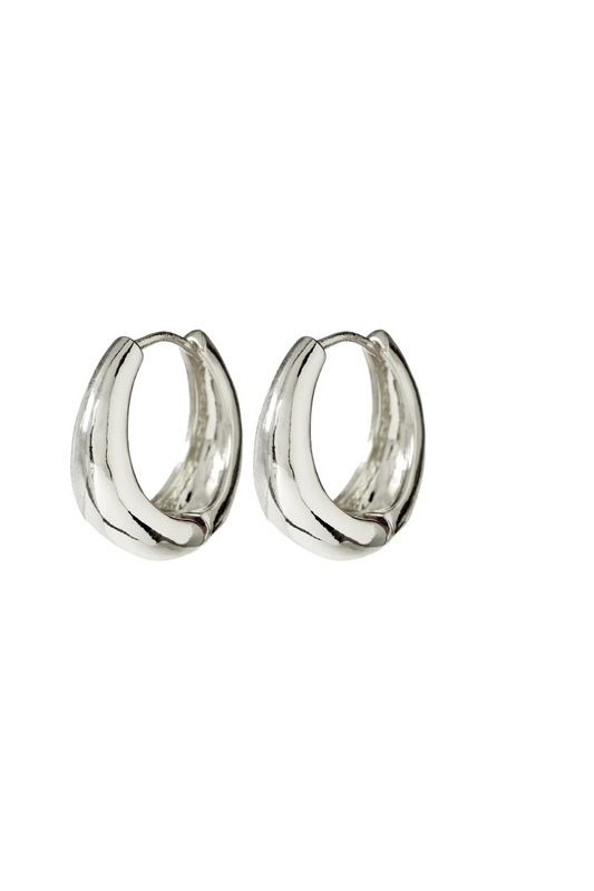 Marabella Hoops | Silver