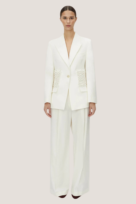 Cypress Blazer | Cream