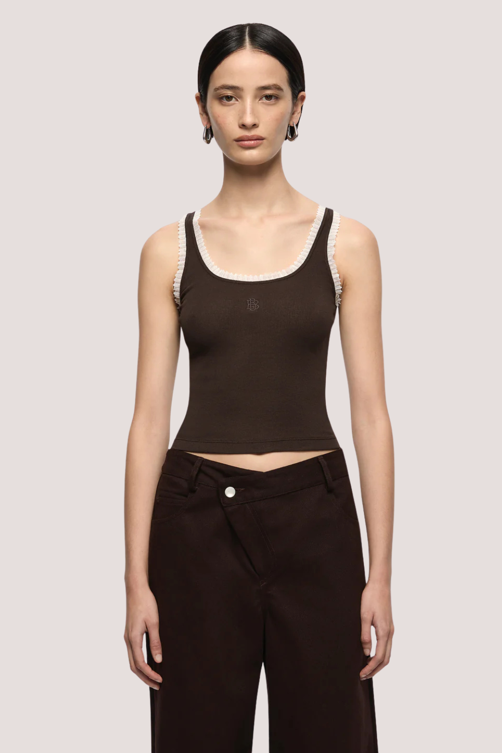 Moneta Tank | Dark Chocolate