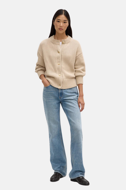 Ava Knit Cardigan | Natural