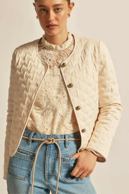 Scribe Jacket | Ecru