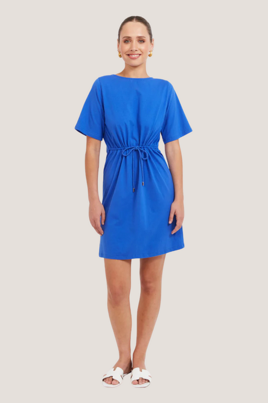 Jardin Tshirt Dress | Azul