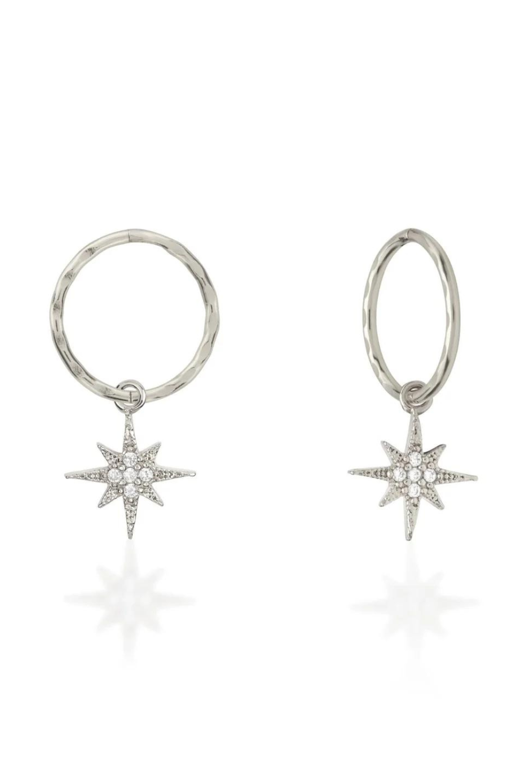 North Star Mini Hoops | Silver