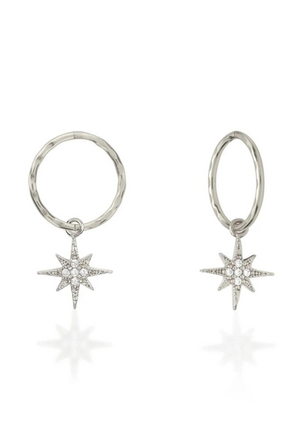 North Star Mini Hoops | Silver