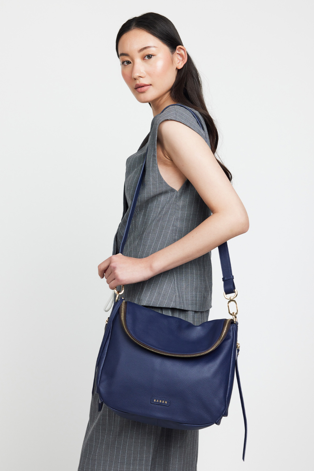 Frankie Shoulder Bag | Midnight Blue