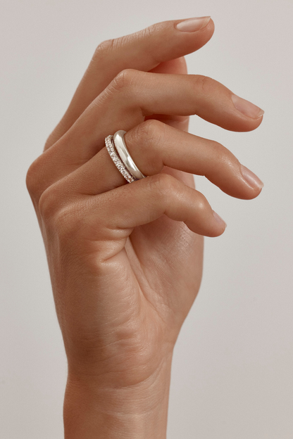 Sterling Silver Eternally Yours Ring