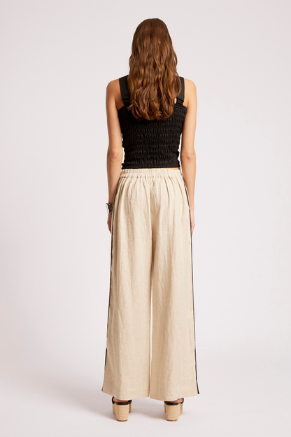 Maris Splice Pant | Tusk/Black