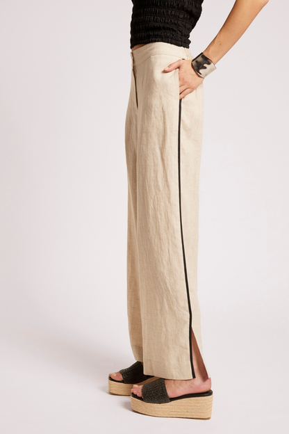 Maris Splice Pant | Tusk/Black